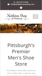 Mobile Screenshot of nettletonshoeshop.com